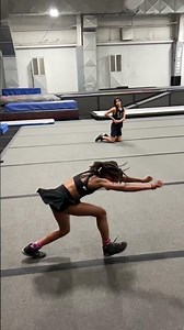She Enters The Matrix #Elite #Cheerleading #Gymnastics