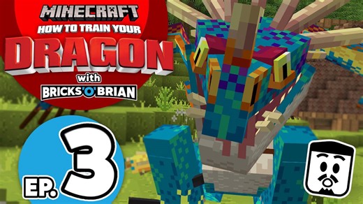 A dragon master is born! - Minecraft how to train your dragon map!