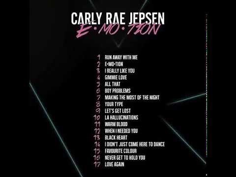 Carly Rae Jepsen - EMOTION [Full Album]