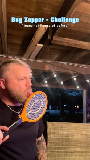 Bug Zapper Challenge! [ChallengeFail]#bugzapper#fail#challenge#fyp(Please take care of safety)