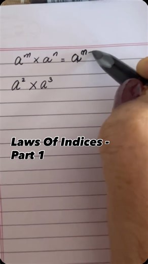 Sudha | Expert MathTutor | Speaker on Instagram: "Understand before you memorise!!! Math becomes easier when we understand the logic. Indices rules explained to make it easier. ❤️ Save this 🔔 Follow for Part-2 tomorrow #mathisfun #mathmadeeasy #mathtutor #onlineclassess #indices"
