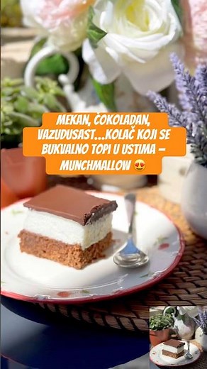 Mekan, čokoladan vazudusast…kolač koji se bukvalno topi u ustima — Munchmallow 😍