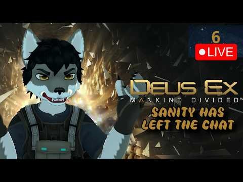 Sleep deprivation makes Corbent go insane | Deus Ex: Mankind Divided | (Blind) Part 6