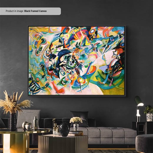 Kandinsky Composition VII Print, Abstract Expressionism Art, Modern Wall Decor - Etsy Australia