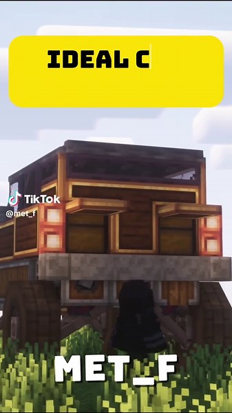 Ideal Car For Survival in Minecraft