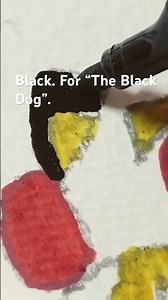 Drawing The Black Dog In Adopt Me! #adoptme