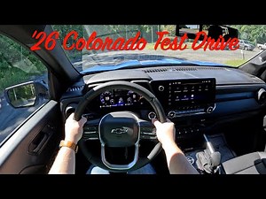 2026 Chevrolet Colorado - POV Test Drive