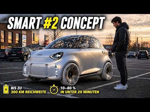 smart #2 Concept Citycar | fortwo-Nachfolger zeigt sich erstmals
