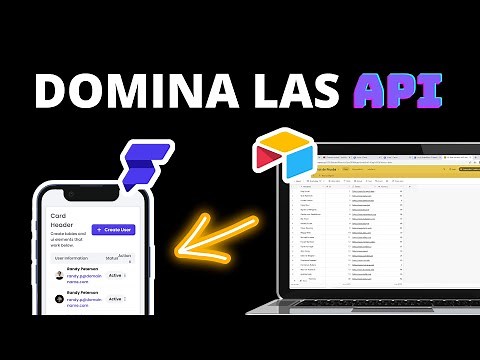 Como crear CUALQUIER APLICACIÓN con API en FLUTTERFLOW (TUTORIAL COMPLETO para Principiantes)