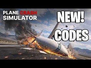 PLANE CRASH SIMULATOR CODES [ROBLOX] *NEW* ALL WORKING CODES