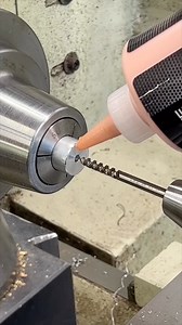 65K views · 122 reactions | Power Tapping on the Lathe — Fast, Clean, and Precise Why do it by hand when the machine can do it better? Perfect for deep or consistent threads Keeps alignment dead-on Cuts time without sacrificing quality Just go slow, keep it lubed, and know your stop point. #MetalLathe #PowerTapping #MachinistLife #ThreadingTips #ManualMachining | High Caliber Craftsman Builds | Facebook