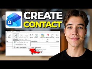 How To Create A Contact Group Distribution List In Outlook (Tutorial 2026)