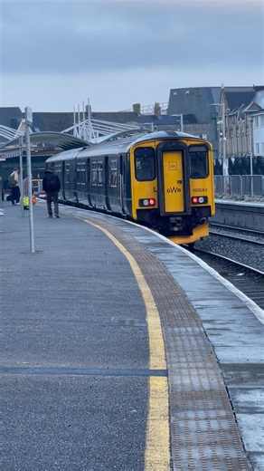 A class 150 ‘Sprinter’ set at Newquay station, Cornwall. This station is having its second platform reinstated to enable more a frequent train service. | Adrian Watson