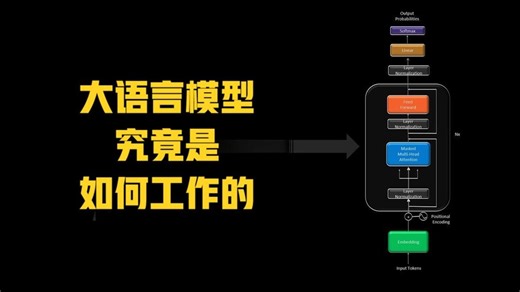 以视觉方式解释——大语言模型究竟是如何工作的？（中文精校）