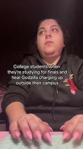 Godzilla Interrupts College Students Studying - Funny Compilation