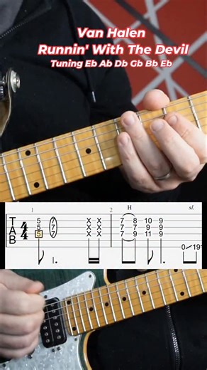 Tony Galdi on Instagram: "#Tutorial Van Halen - Runnin' with the Devil Guitar Intro/Verse Part @skull_strings @guitarpro_official @kemperamps_official @vigierofficial #guitartutorial #guitarcover #electricguitar #guitarlesson"