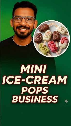 Mini Icecream Pops | Business Ideas 2025 | Business Ideas Tamil | Small Business | Viral business