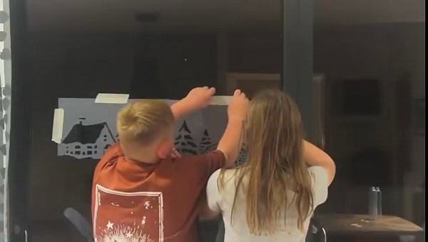 10K views · 451 reactions | Get a guaranteed white Christmas with our soooo easy to use stencil packs https://snowwindows.com/collections/christmas-stencils/products/christmas-reusable-window-stencils-4-in-a-pack | Snow Windows | Facebook