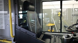 Improving the safety and security of bus operators is very important. Our maintenance team installed driver protective barriers on all the double decker buses. These will help safeguard operators and enhance their security. More buses will get the barriers in the future. | AC Transit
