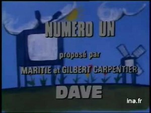 Numéro Un Proposé par Maritie et Gilbert Carpentier : Dave