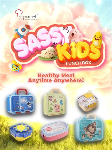 Sassy Kids Lunch Box Series for Healthy Meals