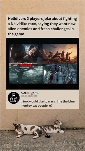 Helldivers 2 Players Want A New Na’vi-Like Enemy Race Added 😳🔥 #helldivers2