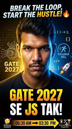 GATE 2027 + Web Dev Hustle! 🚀 | Day - 11 of Placement Prep #GATE #WebDev#JavaScript #DigitalLogic