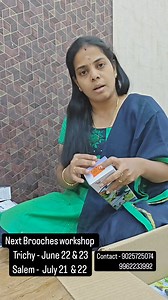 8.4K views · 33 reactions | Two days of brooches workshop Venue...