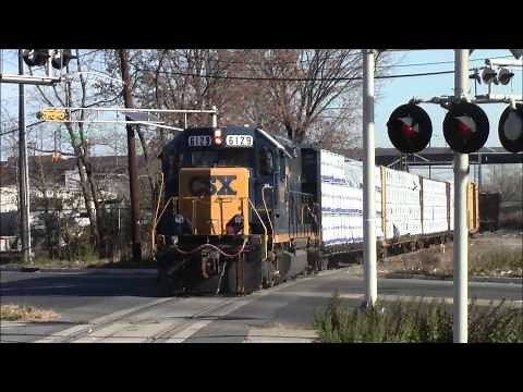 Conrail Parkview Yard Operations in Newark, NJ
