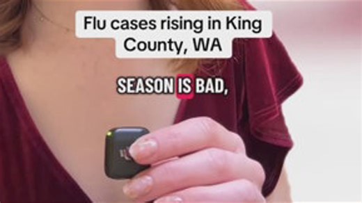 Flu cases rising in King County