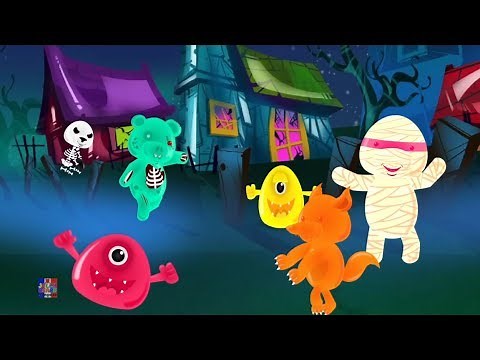 Bonne Chanson D'Halloween | Chansons D'Halloween | One Little Zombie In English