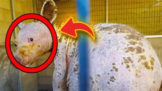 Weird bald creature roaming on the streets turns out to be an animal no one expected it to be