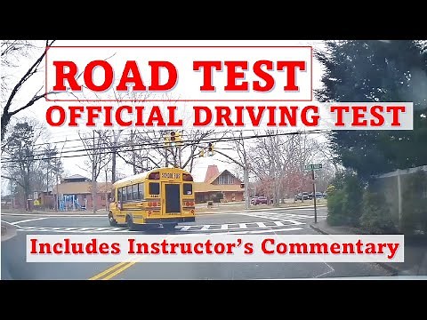 Driving Test - Includes instructor's commentary - Official DMV