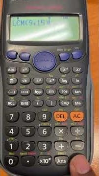 Scientific Calculator - What is the use of the LCM (lowest common multiple) key??