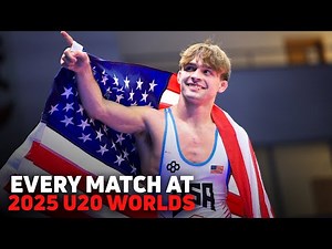 Every Marcus Blaze Match At The 2025 U20 World Championships