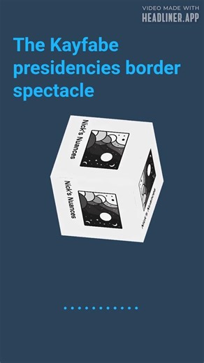 The Kayfabe presidencies border spectacle - 15s - Clip 1