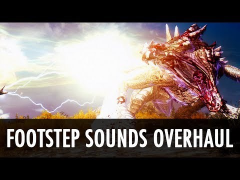Skyrim Mod: Footsteps Sounds Overhaul