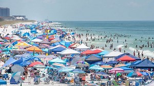 Peek at Blue Angels Pensacola Beach Air Show crowds, traffic through these beach cams