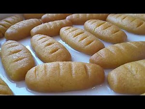 Soft Bosnian biscuits, made with corn flour according to an old village recipe