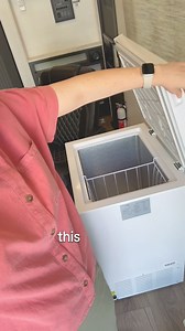 2.6K views · 175 reactions | This 12v chest freezer connects directly to an RV’s DC system. It keeps food frozen while traveling, camping, or living off-grid. Ideal for RVs, camper vans, motorhomes, and tiny off-grid cabins. | RecPro | Facebook