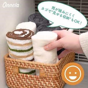 【基本】タオルのたたみ方＆収納術