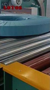 Coil Packing Line #coilsslitting#slittingmachine#metalcoil#packingmachine#automaticpackingline