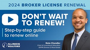IDFPR Online Renewal Tutorial with Nate Chandler