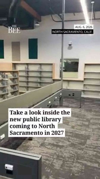 Take a look inside the public library coming to North Sacramento in 2027