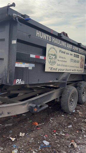 Dumping responsibly at the landfill with my son 💪♻️ Teaching the next generation that hard work and keeping our community clean matters. #EndYourHuntWithHunt Our info to contact us for your next haul-away 707 592 4798. Our website www.huntshauling.com Check us out on facebook, instagram, and TikTok. Services we offer! 🔥 demolition you need something demoed? Say a hot tub, deck, gazebo, concrete pad? We have you covered! 🔥 full range of junk removal services including full house clean-outs! 🔥