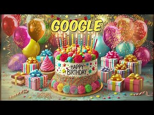 Happy Birthday GOOGLE - GOOGLE Happy Birthday Song