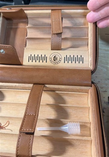 Cigar travel case humidor #tiktokshopjumpstartsale #tiktokshopcreatorspicks