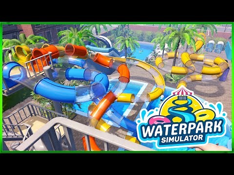 Trying Out Waterpark Simulator for the First Time!