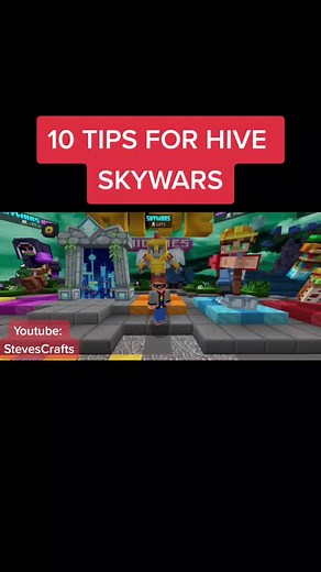 The top 10 best tips for hive skywars #hive #thehive #hivetok #minecraft #minecraftbedrock #bedrock #clutch #amongus #amogus #meme #10tips #tips #tricks #hiveskywars #skywars #hivepvp #hivebedrock #bedrockhive #bridging #pvptips #protips #editing #edit #amogusedit #toptips #lifeadvice #hivebest #youtube #stevescrafts