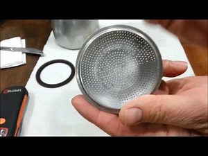 Limpiar filtro cafetera italiana